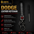 Dodge Leather Keychain & Key Holder | Keys Locksmith