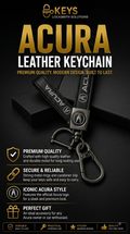Acura Leather Keychain