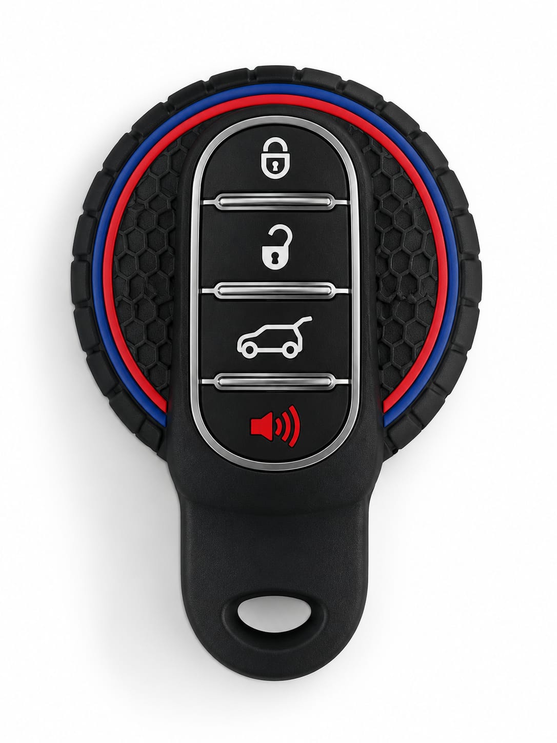 Title
MINI 4-Button Silicone Smart Key Fob Cover – Protective Key