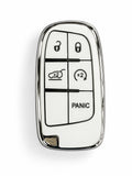 Dodge/Jeep/Ram Modern Smart Key Cover – Black/Gold