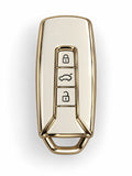 Title:
Volkswagen 3-Button Premium Key Fob Cover – Protective Key Case