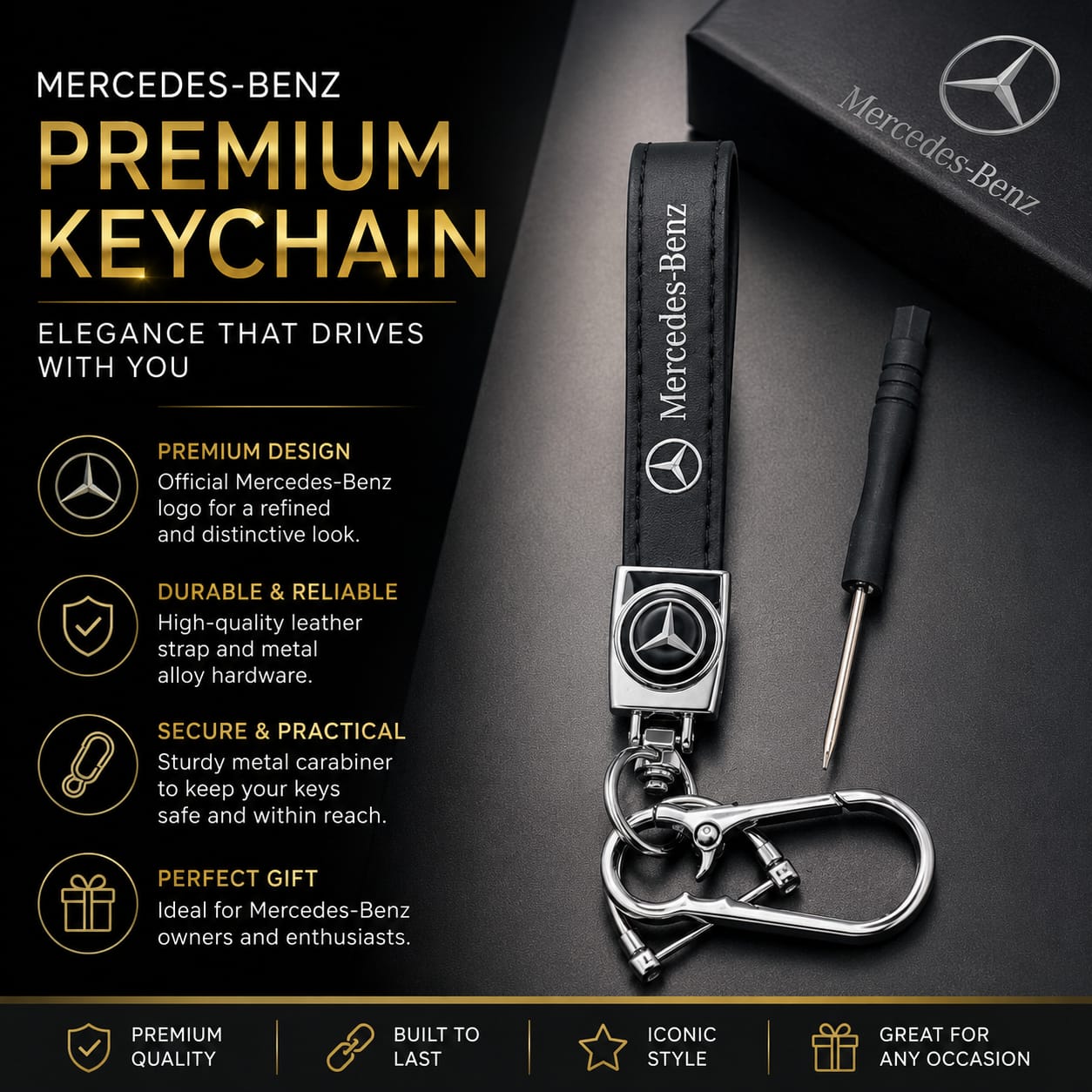 Mercedes-Benz Premium  Keychain | Keys Locksmith