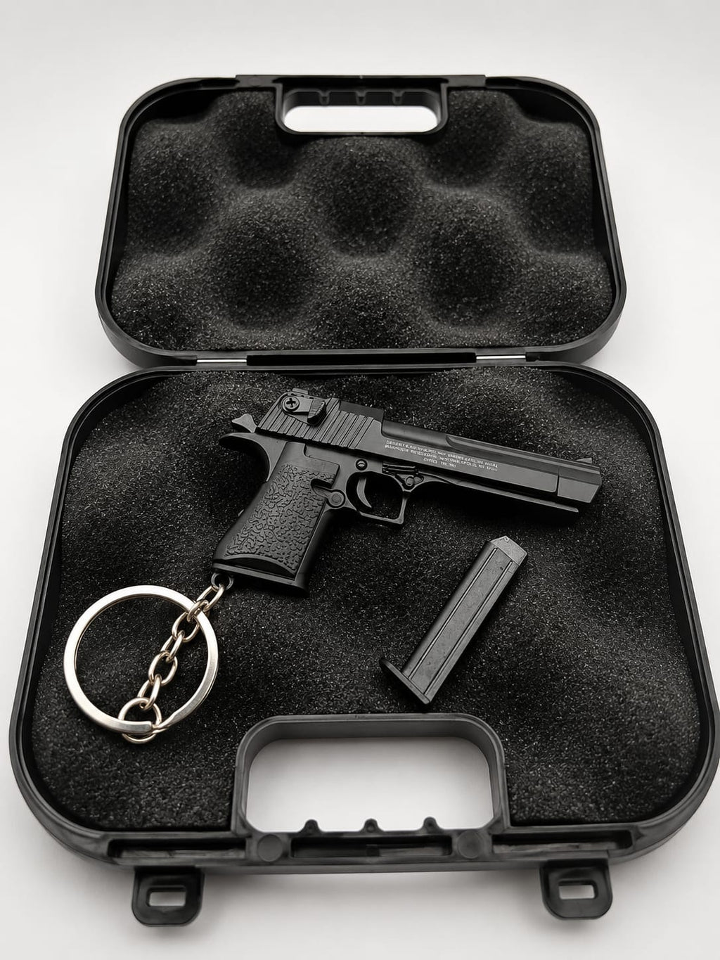 Mini Desert Eagle Style Metal Pistol Keychain | Keys Locksmith