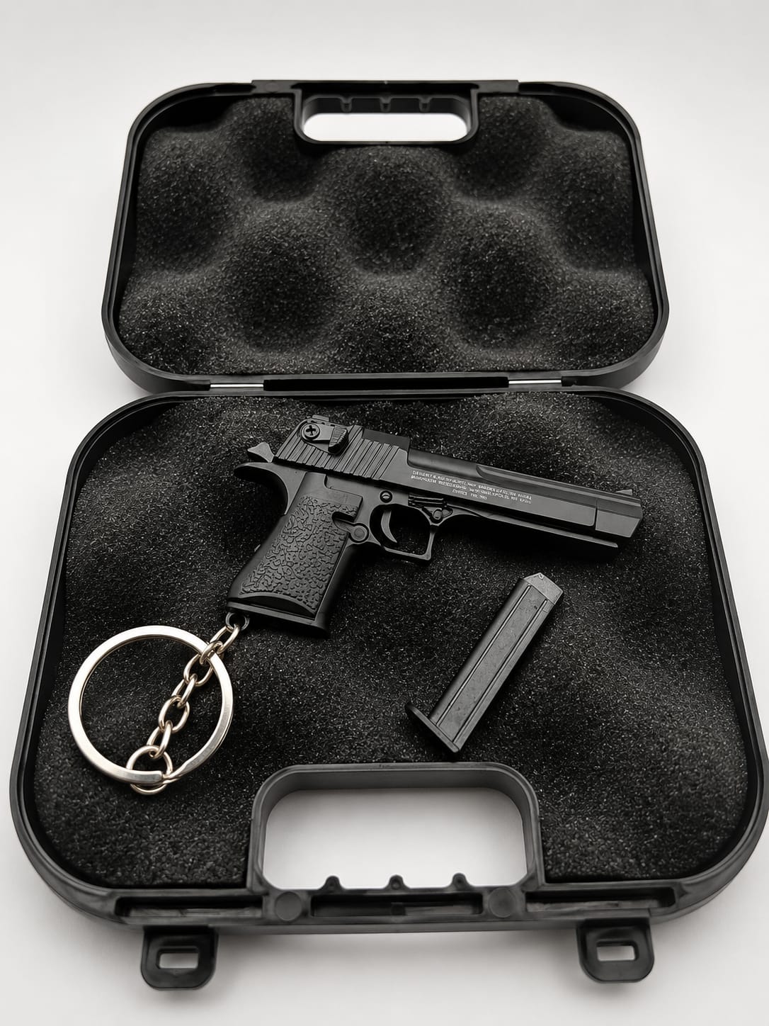 Mini Desert Eagle Style Metal Pistol Keychain | Keys Locksmith