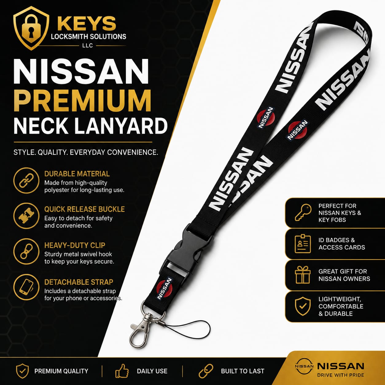 Nissan Neck Lanyard
