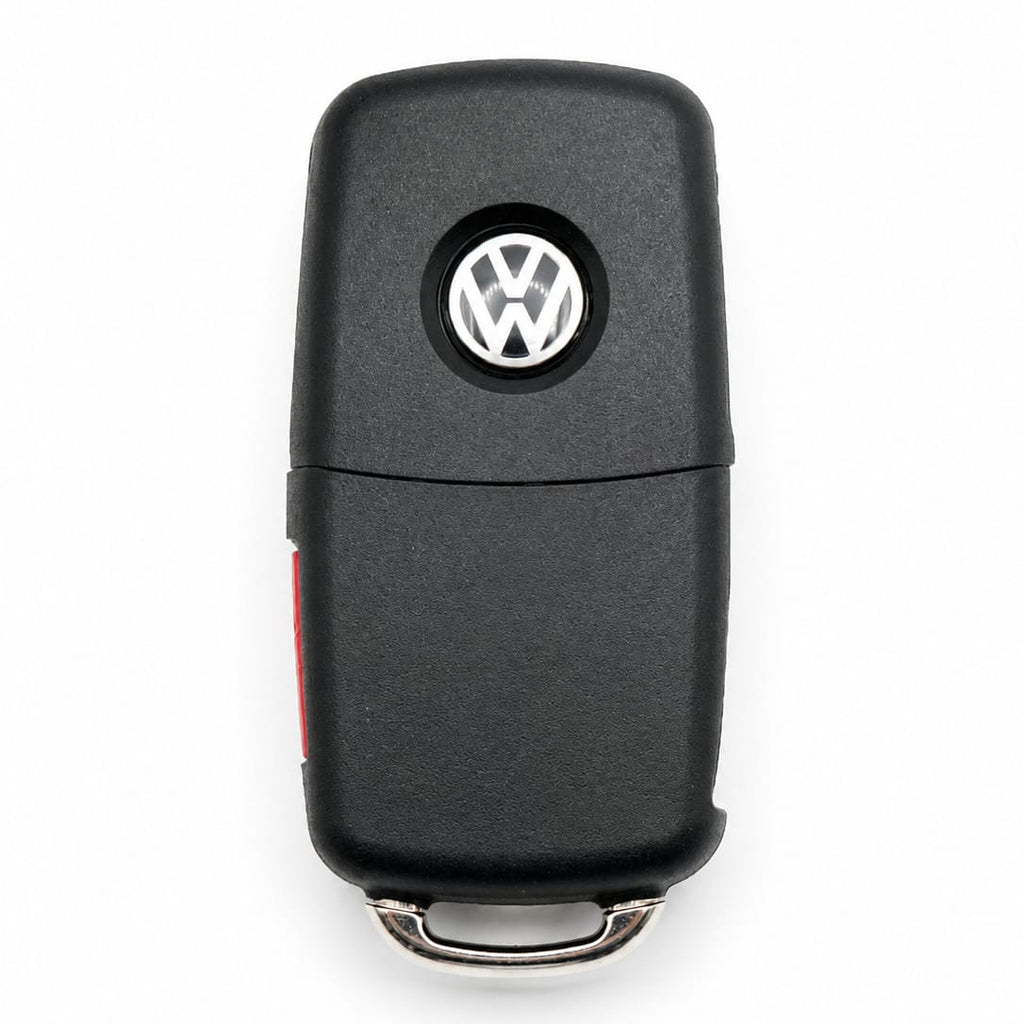 VW 3-Button Flip Key Shell HU66 Blade | Keys Locksmith