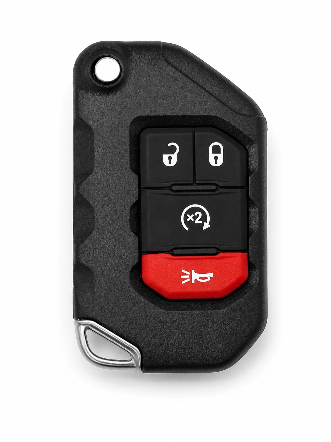 Jeep 4-Button Flip Key Shell & Blade | Keys Locksmith
