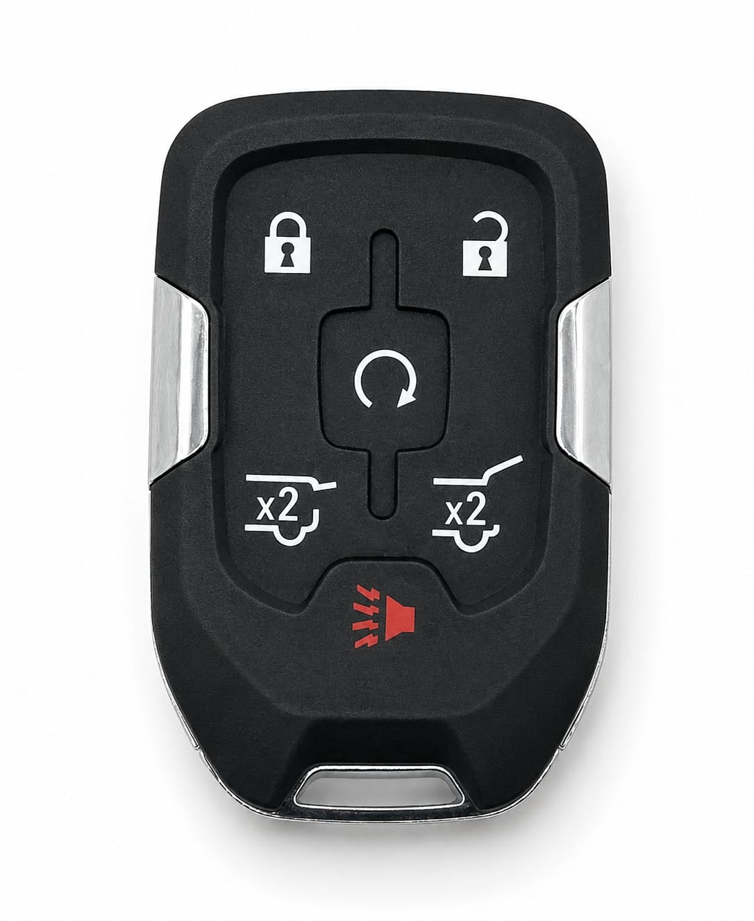 GMC 5-Button Smart Key Shell & Blade | Keys Locksmith