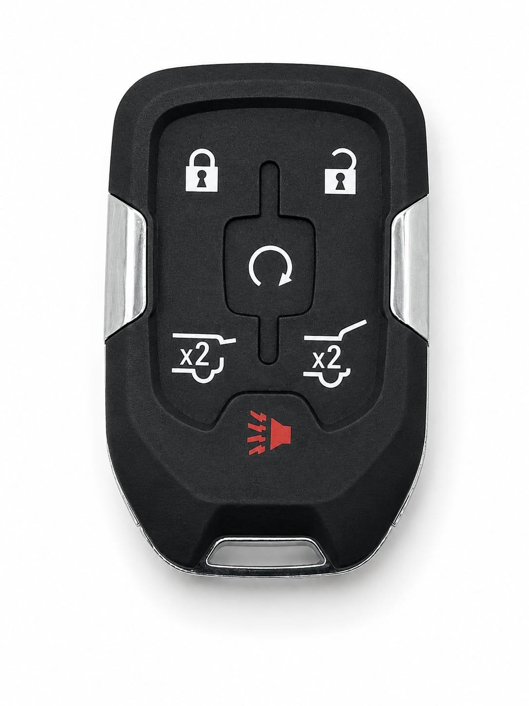 Chevy Truck 5-Button Smart Key Shell & Blade | Keys Locksmith