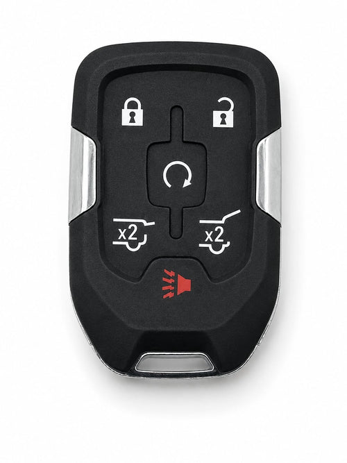 Chevy Truck 5-Button Smart Key Shell & Blade | Keys Locksmith