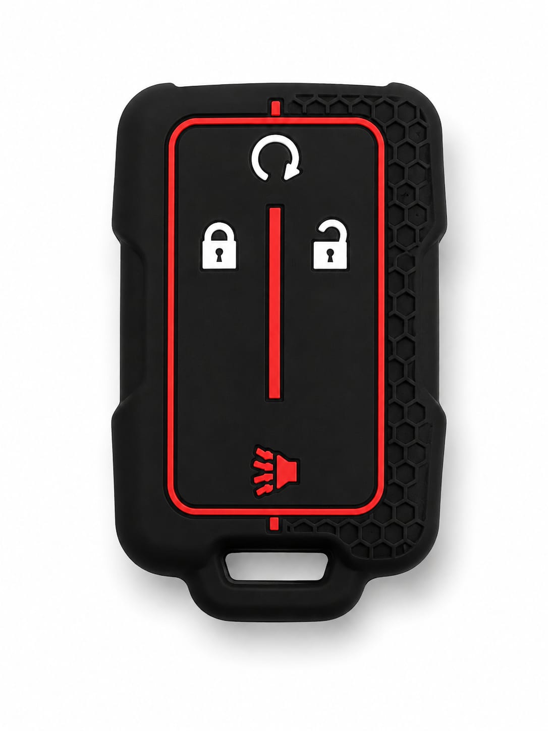 Chevy GMC Silicone Key Fob Cover Black & Red | Keys Locksmith