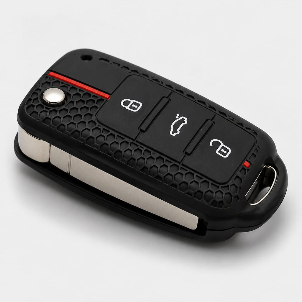 VW 3-Button Flip Key Silicone Cover