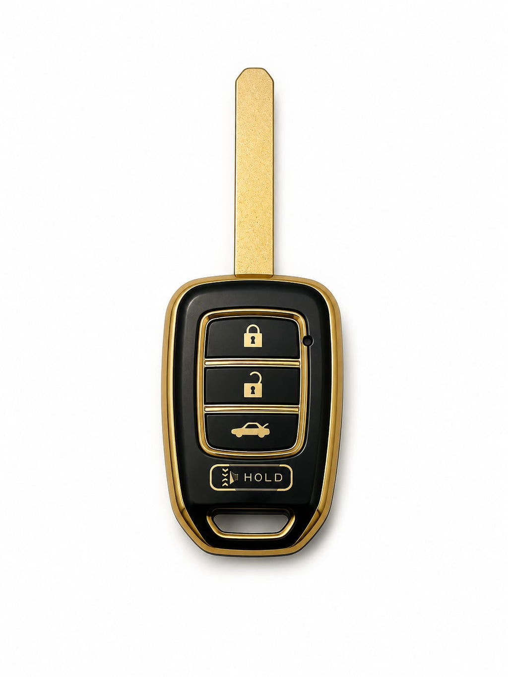 Honda 4-Button Smart Key Shell + Key Blade