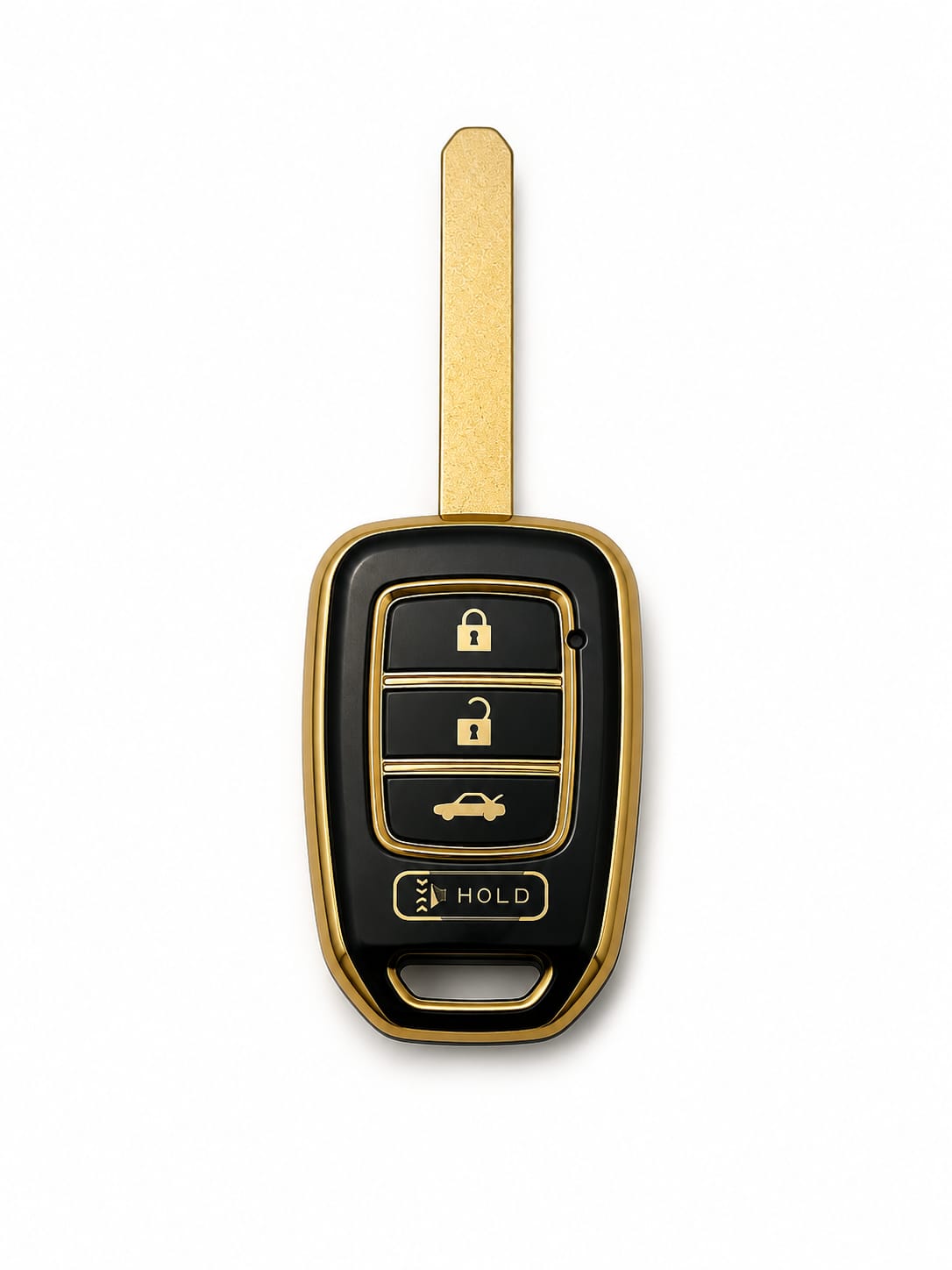 Honda 4-Button Smart Key Shell + Key Blade