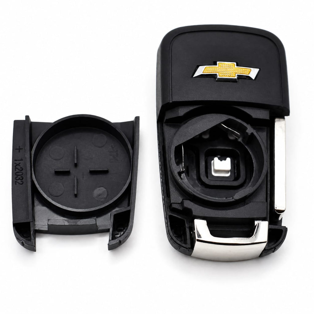 Chevy 3-Button Flip Key Shell Replacement | Keys Locksmith