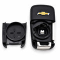 Chevy 3-Button Flip Key Shell Replacement | Keys Locksmith