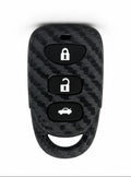 Hyundai 3-Button Key Fob Cover – Carbon Fiber Style