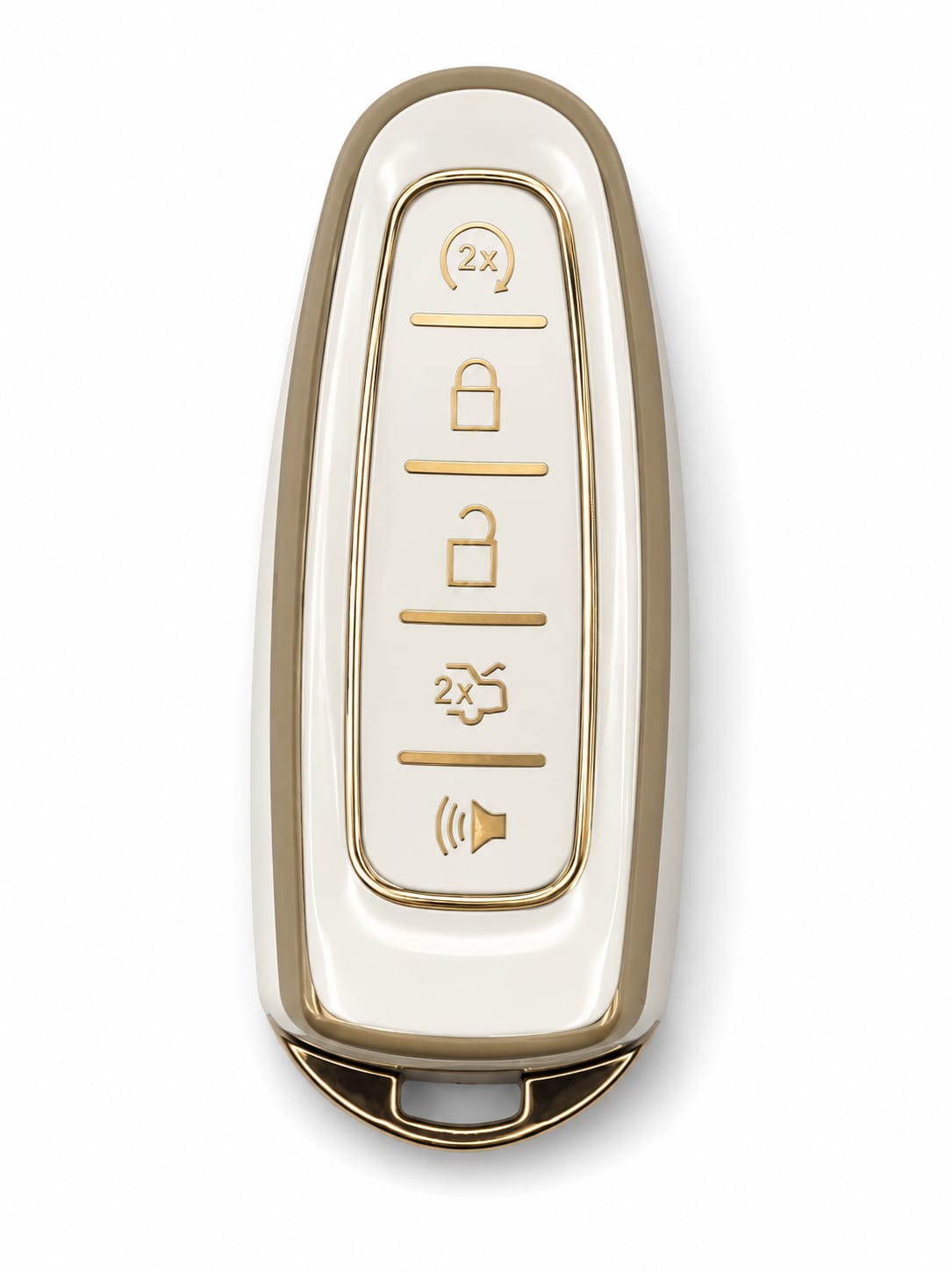 Ford & Lincoln 5-Button Soft TPU Key Fob Cover