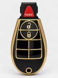 Chrysler, Dodge, Jeep & Ram FOBIK Key Fob TPU Cover