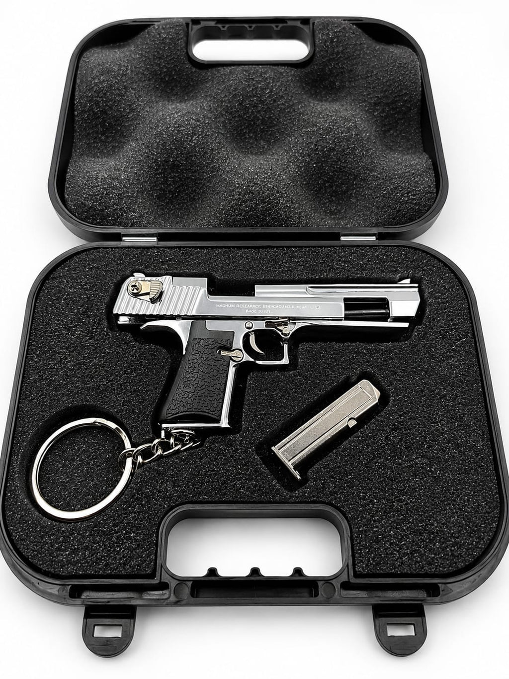 Mini Desert Eagle Style Pistol Keychain