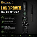 Land Rover Leather Keychain & Carabiner Key Holder | Keys Locksmith