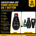 Chrysler Dodge Jeep 7-Button FOBIK IYZ-C01C