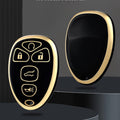 Chevy Key Fob Cover Black Gold 5B | Keys Locksmith