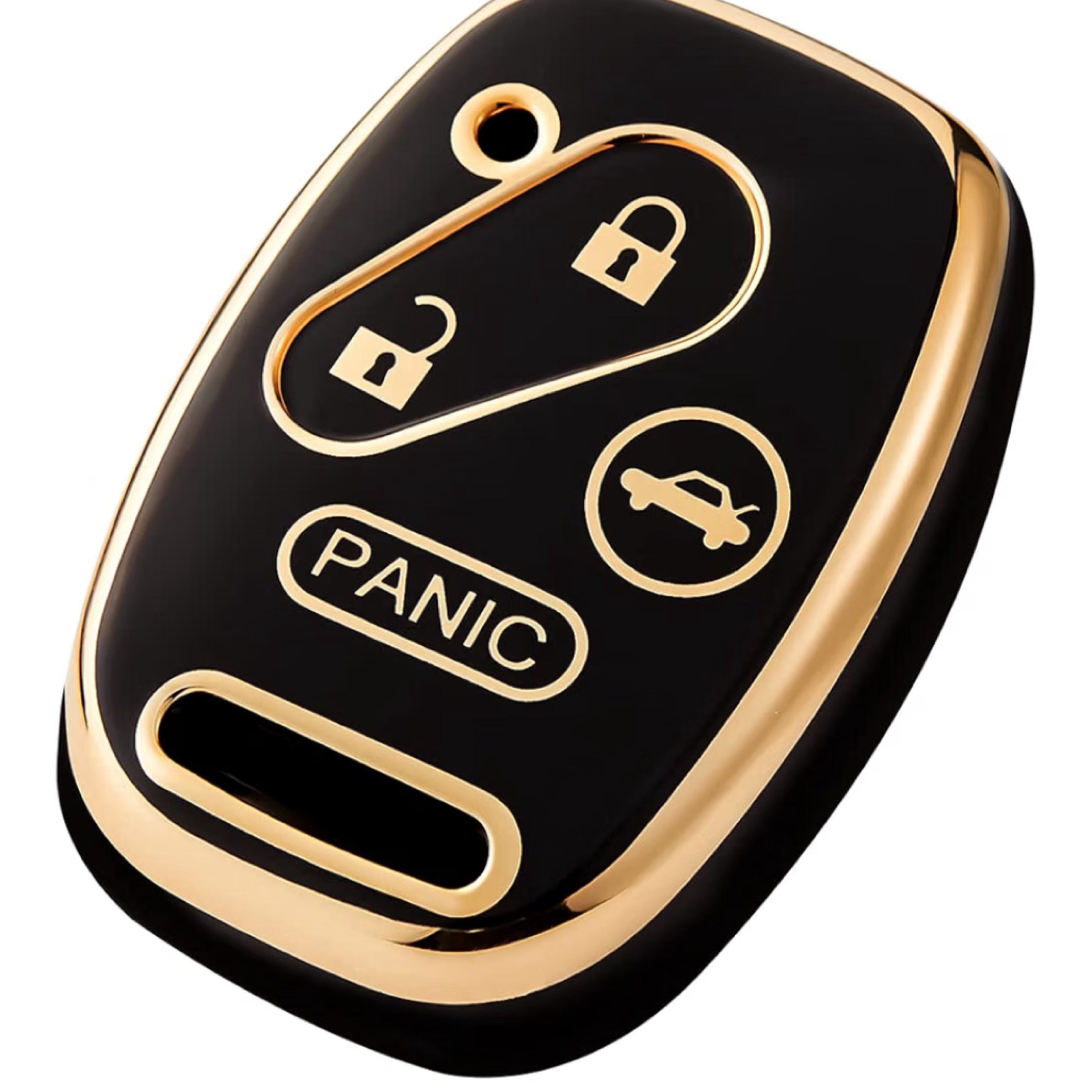 Honda Key Fob Cover Black Gold 4B | Keys Locksmith