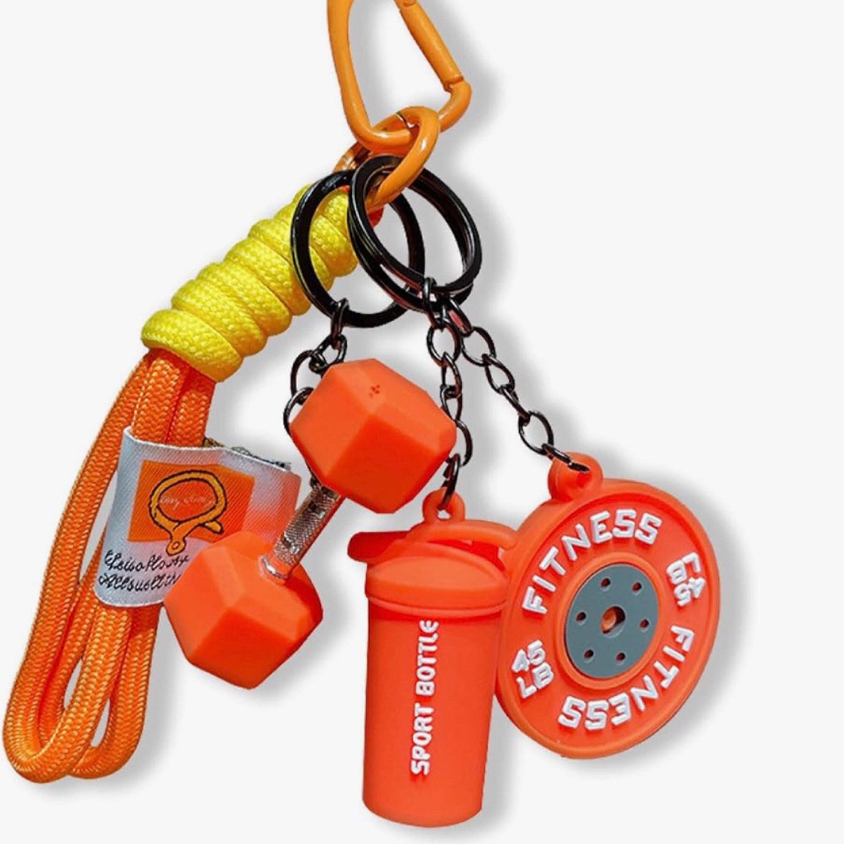 Mini Fitness Keychain Set