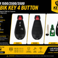 RAM 4-Button FOBIK Key IYZ-C01C