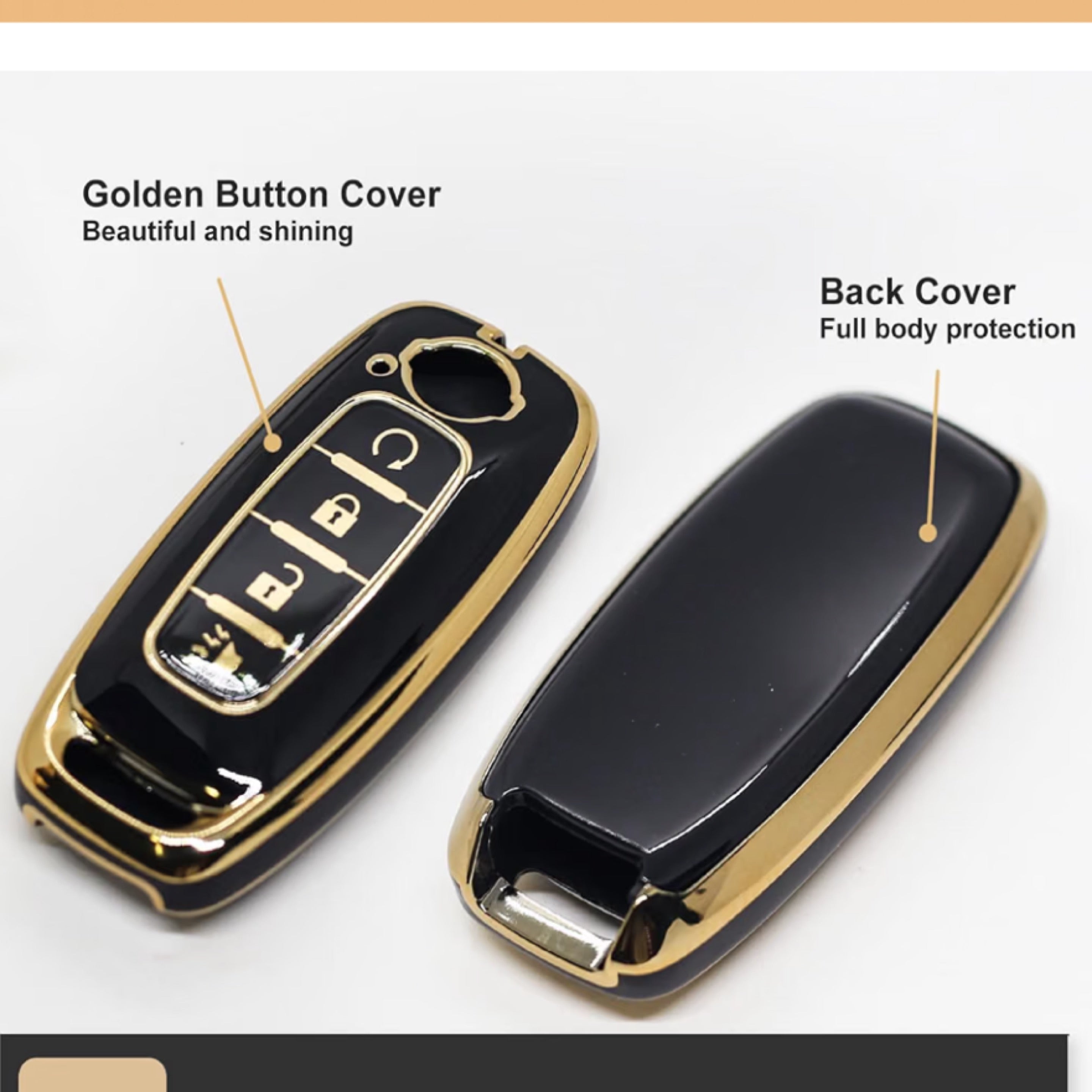 Nissan Remote Start Smart Key 4-Button Key Fob Cover – TPU Case