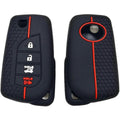 Toyota Sport Honeycomb 4-Button Key Fob Cover Case | Keys Locksmith