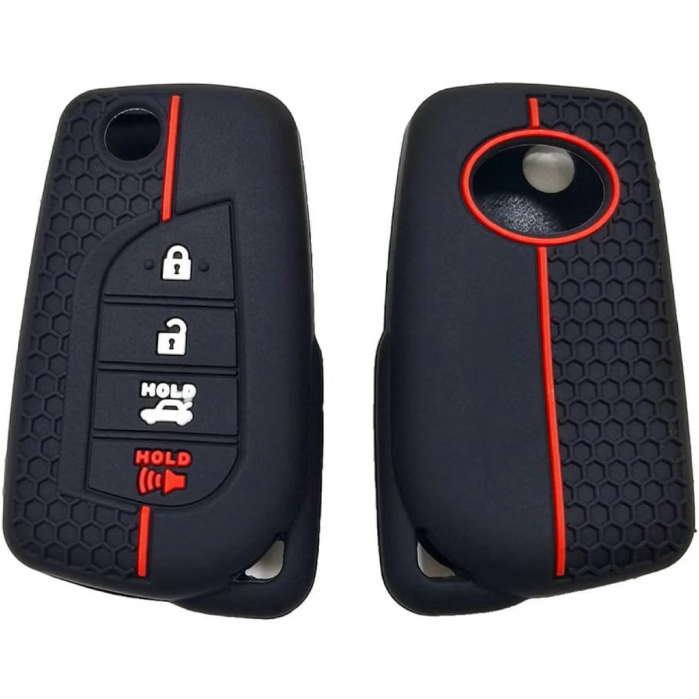 Toyota Sport Honeycomb 4-Button Key Fob Cover Case | Keys Locksmith