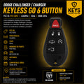 Dodge Challenger Charger 6-Button FOBIK IYZ-C01C
