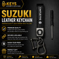 Suzuki Leather Keychain & Key Holder | Keys Locksmith